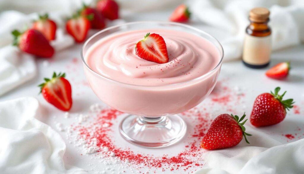 Budino alle Fragole delizioso dessert al cucchiaio primaverile facile