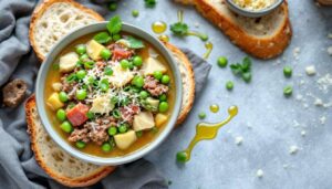 Garmugia lucchese, la zuppa primaverile che celebra le primizie